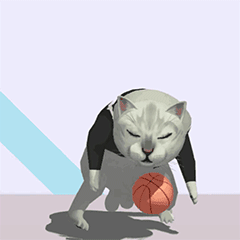 憨憨猫蔡徐坤恶搞动图表情-12 - 大熊逗图 -狐狸小站