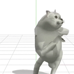 憨憨猫蔡徐坤恶搞动图表情-8  - 大熊逗图 -狐狸小站