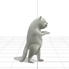 憨憨猫蔡徐坤恶搞动图表情-5  - 大熊逗图 -狐狸小站