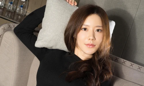 【263】美女壁纸 性感 写真 模特 黑色 毛衣 江琴  2K 高清壁纸3440_1440@青蛙壁纸-笨猫小站