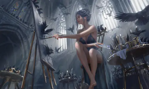 【1511】动漫壁纸  8K 超清壁纸8400_5000@青蛙壁纸-笨猫小站
