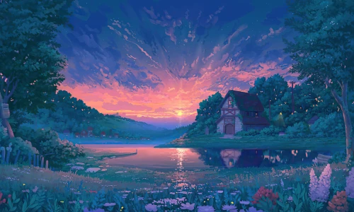 【5043】风景壁纸  2K 高清壁纸2560_1600@青蛙壁纸-笨猫小站