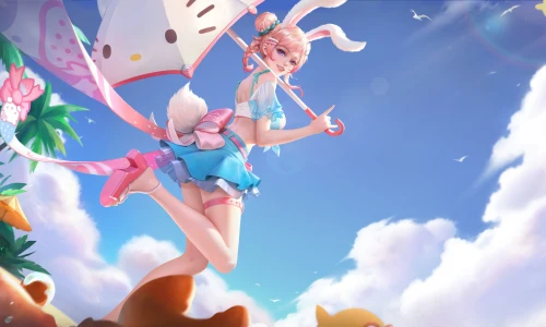【6434】游戏壁纸 王者荣耀 公孙离  4K 超清壁纸4844_2160@青蛙壁纸-笨猫小站