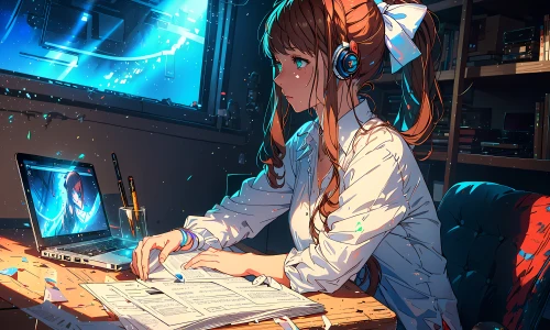 【6449】游戏壁纸 莫妮卡  4K 超清壁纸4000_2666@青蛙壁纸-笨猫小站