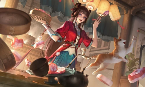 【6937】游戏壁纸 王者荣耀 西施  2K 高清壁纸3440_1440@青蛙壁纸-笨猫小站