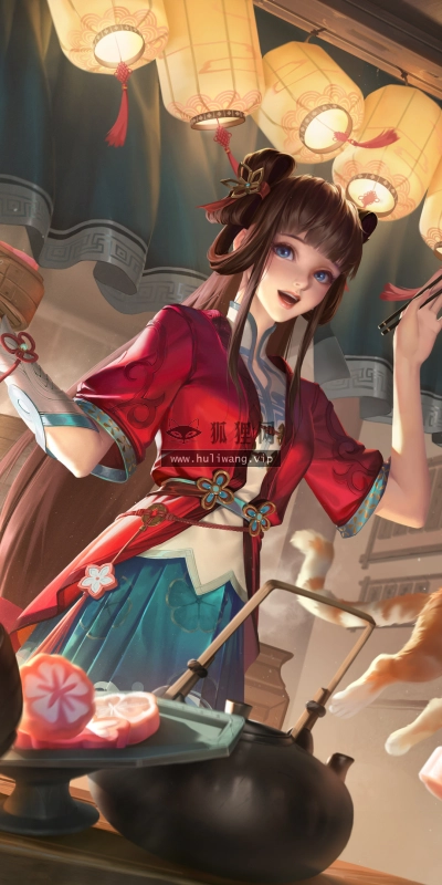 【6942】游戏壁纸 西施 玲珑珍味 王者荣耀  4K 超清壁纸4250_2160@青蛙壁纸-笨猫小站