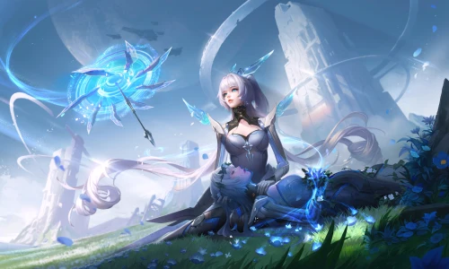 【6944】游戏壁纸 记忆之芯 公孙离 王者荣耀  4K 超清壁纸4244_2160@青蛙壁纸-笨猫小站