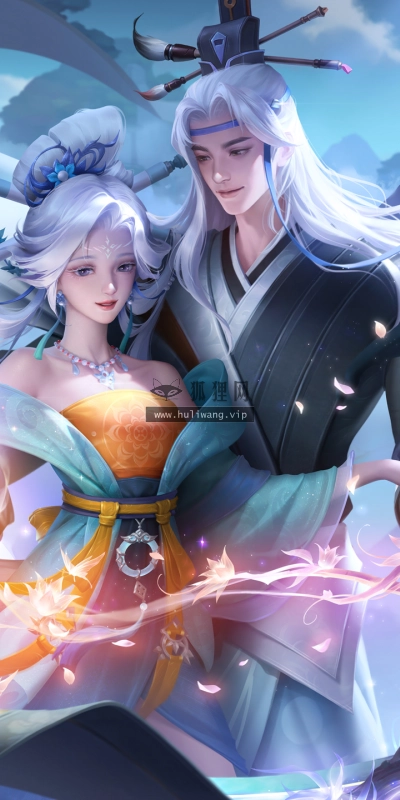 【7018】游戏壁纸 王者荣耀 画中仙 干将莫邪  2K 高清壁纸3440_1440@青蛙壁纸-笨猫小站