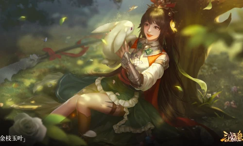 【7151】游戏壁纸 三国杀 金枝玉叶  4K 超清壁纸3840_2160@青蛙壁纸-笨猫小站