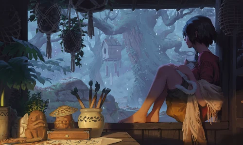 【8432】动漫壁纸  4K 超清壁纸3840_2160@青蛙壁纸-笨猫小站