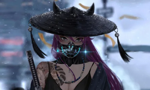 【8441】动漫壁纸 战士  2K 高清壁纸3000_2000@青蛙壁纸-笨猫小站