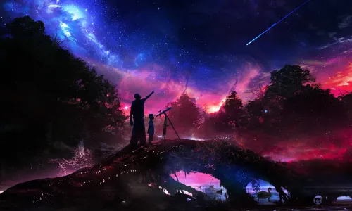 【8697】创意壁纸 插图 插画  2K 高清壁纸2560_1592@青蛙壁纸-笨猫小站