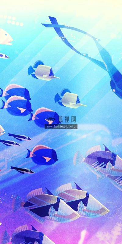 【8711】创意壁纸 插图 插画  2K 高清壁纸3370_2080@青蛙壁纸-笨猫小站