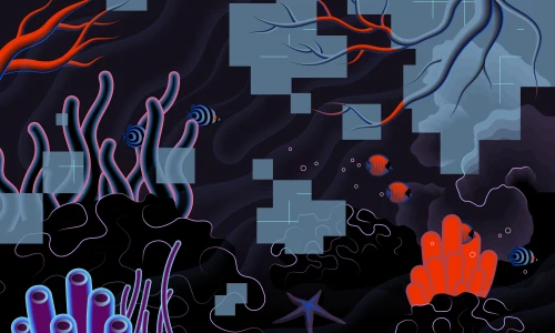 【8712】创意壁纸 插图 插画  4K 超清壁纸4438_2959@青蛙壁纸-笨猫小站