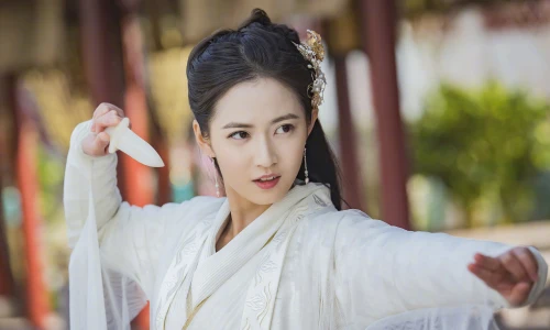 【8964】影视人物美女壁纸 明星 演员 电视剧 倚天屠龙记 陈钰琪 赵敏  4K 超清壁纸3840_2160@青蛙壁纸-笨猫小站