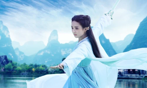 【8999】影视壁纸 明星 电视剧 花千骨 赵丽颖  2K 高清壁纸3440_1440@青蛙壁纸-笨猫小站
