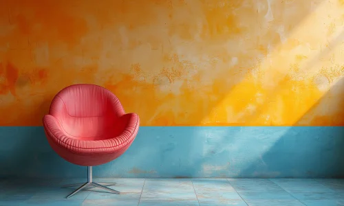【9969】创意简约壁纸 静物 撞色  2K 高清壁纸2912_1632@青蛙壁纸-笨猫小站