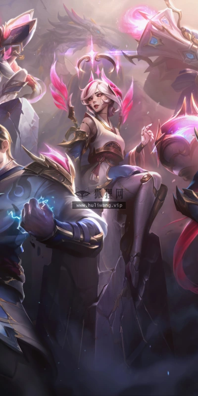 【10077】游戏动漫壁纸 lol 英雄联盟 卡通动漫  8K 超清壁纸7680_4320@青蛙壁纸-笨猫小站
