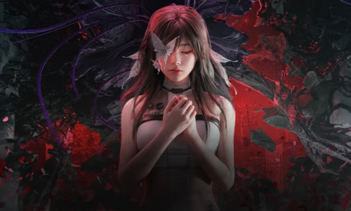 【10079】游戏动漫人物壁纸 卡通动漫 油画  4K 超清壁纸3840_2160@青蛙壁纸-笨猫小站