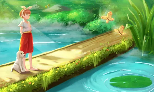 【16567】创意壁纸  2K 高清壁纸2880_1800@青蛙壁纸-笨猫小站